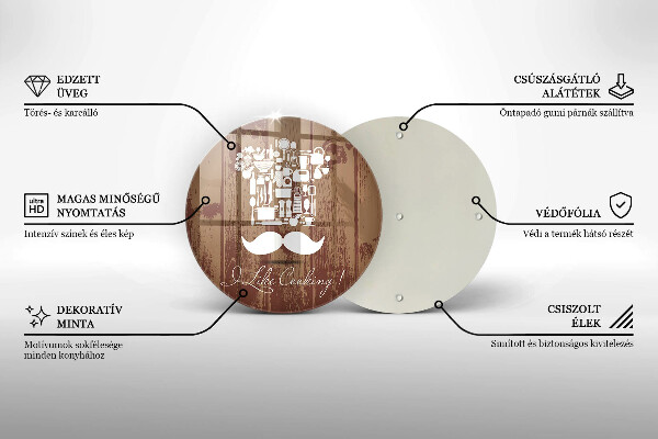 Deska kuchenna Napis I like cooking