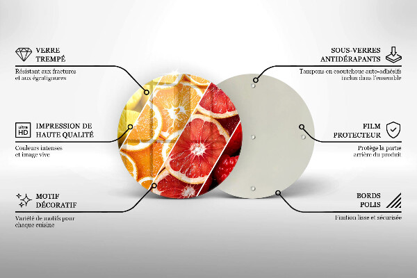 Deska kuchenna Kolorowe owoce
