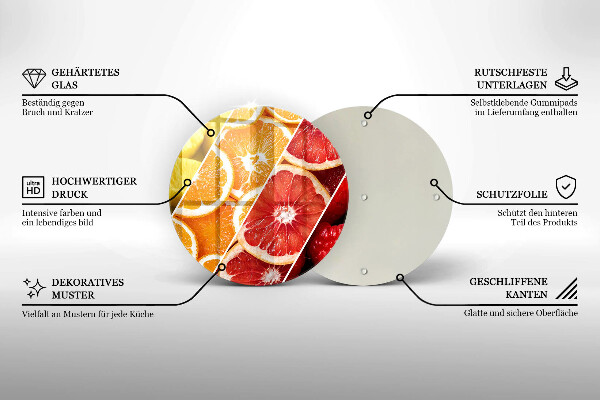 Deska kuchenna Kolorowe owoce