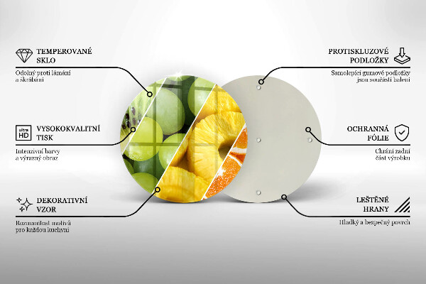 Deska kuchenna Kolorowe owoce