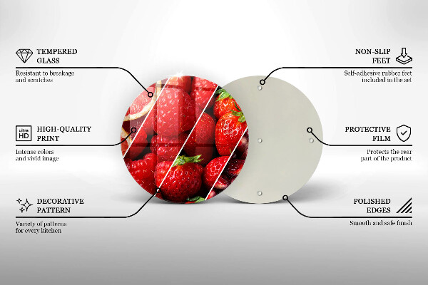 Deska kuchenna Kolorowe owoce