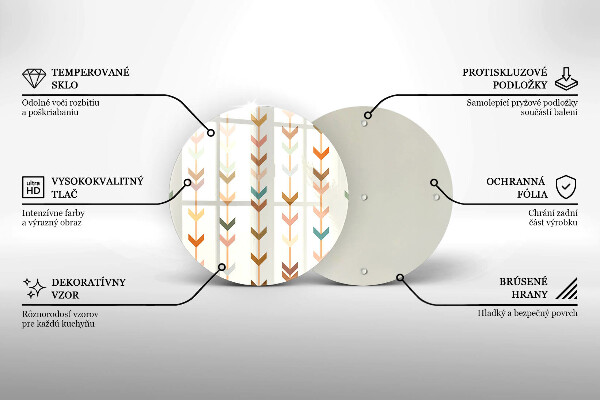 Deska kuchenna Elementy geometryczne