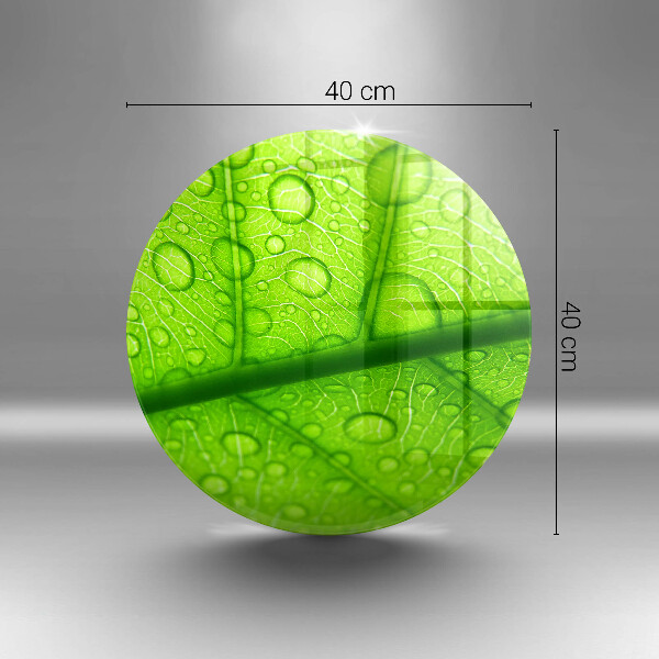 Deska kuchenna Zbliżenie liścia