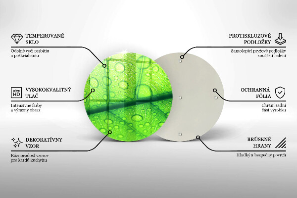 Deska kuchenna Zbliżenie liścia