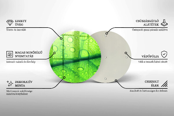 Deska kuchenna Zbliżenie liścia