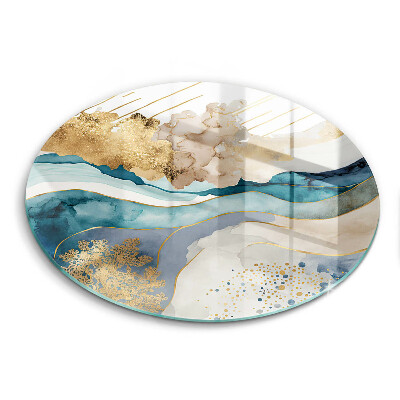 Deska kuchenna Kolorowy marmur