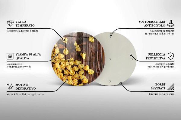Deska kuchenna Makaron na stole