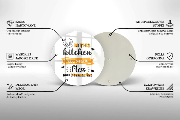 Deska kuchenna In this kitchen we made mess and memories