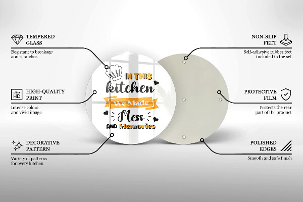 Deska kuchenna In this kitchen we made mess and memories