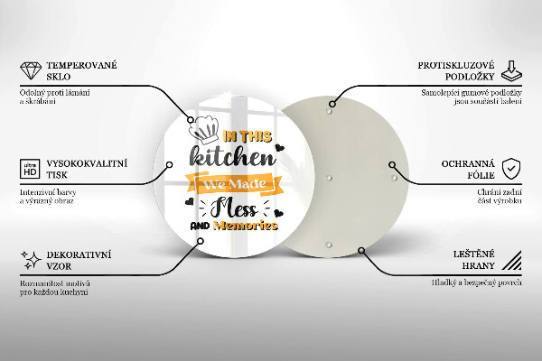 Deska kuchenna In this kitchen we made mess and memories