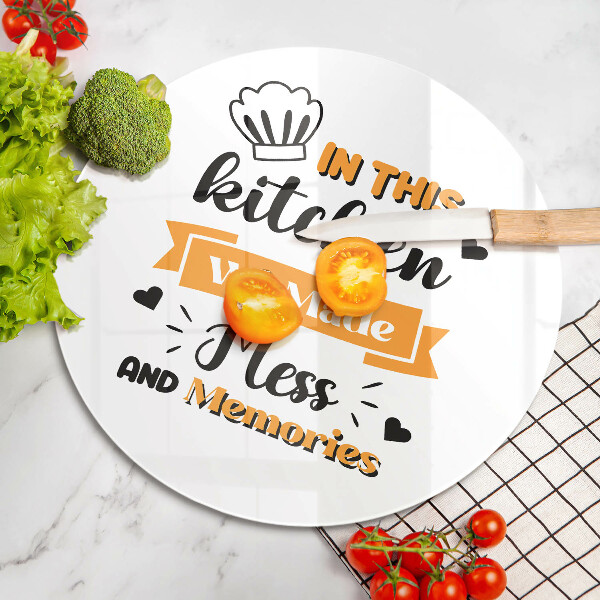 Deska kuchenna In this kitchen we made mess and memories