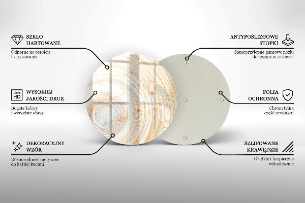 Deska kuchenna Tekstura drewna