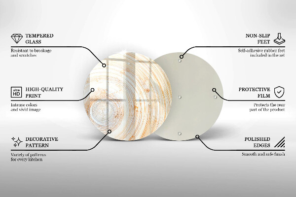 Deska kuchenna Tekstura drewna