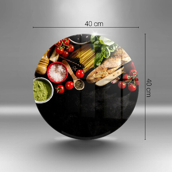 Deska kuchenna Włoskie składniki i przyprawy