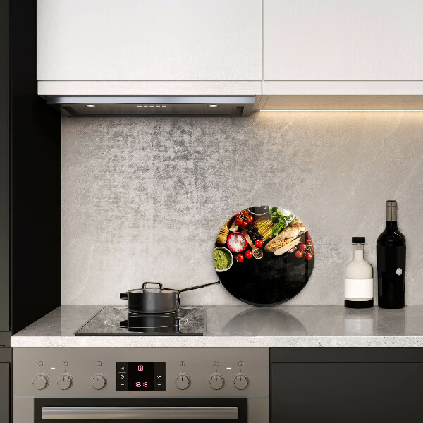 Deska kuchenna Włoskie składniki i przyprawy