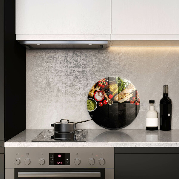 Deska kuchenna Włoskie składniki i przyprawy