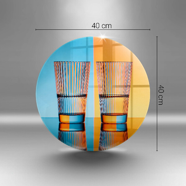 Deska kuchenna Dwie szklanki wody