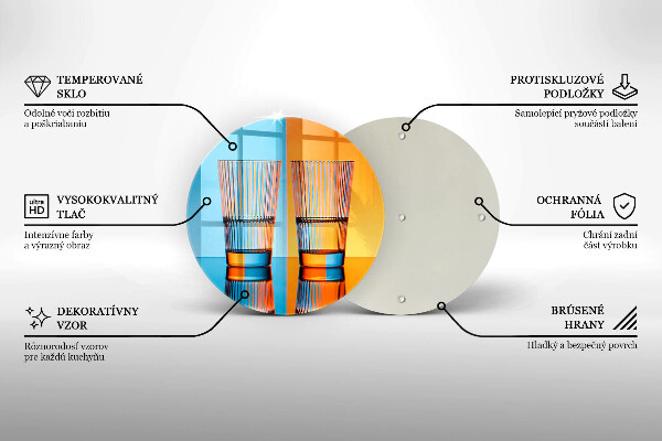 Deska kuchenna Dwie szklanki wody