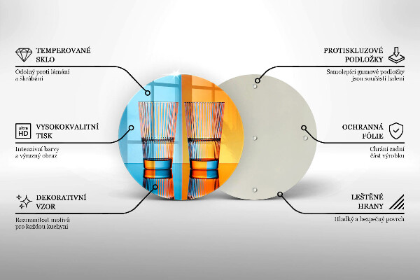 Deska kuchenna Dwie szklanki wody