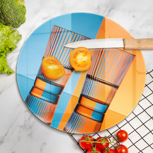 Deska kuchenna Dwie szklanki wody