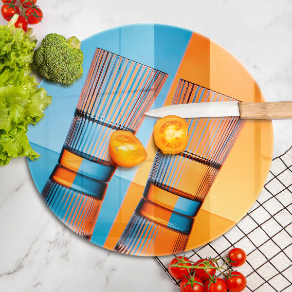 Deska kuchenna Dwie szklanki wody