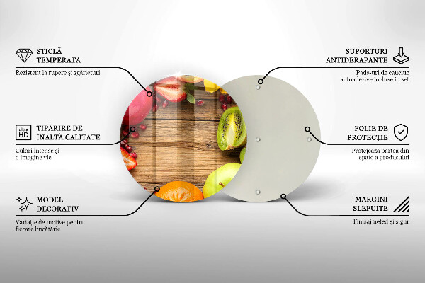 Deska kuchenna Świeże owoce