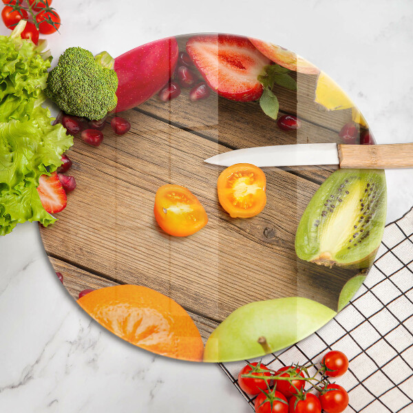 Deska kuchenna Świeże owoce