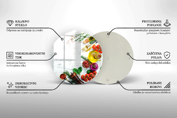 Deska kuchenna Warzywa i przyprawy