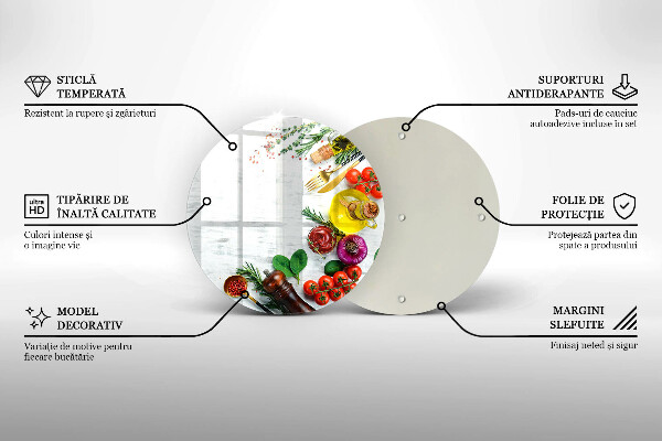 Deska kuchenna Warzywa i przyprawy