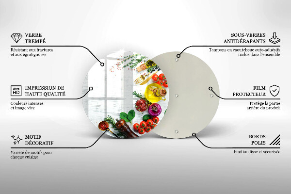 Deska kuchenna Warzywa i przyprawy