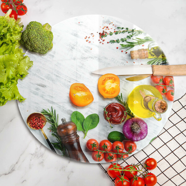 Deska kuchenna Warzywa i przyprawy