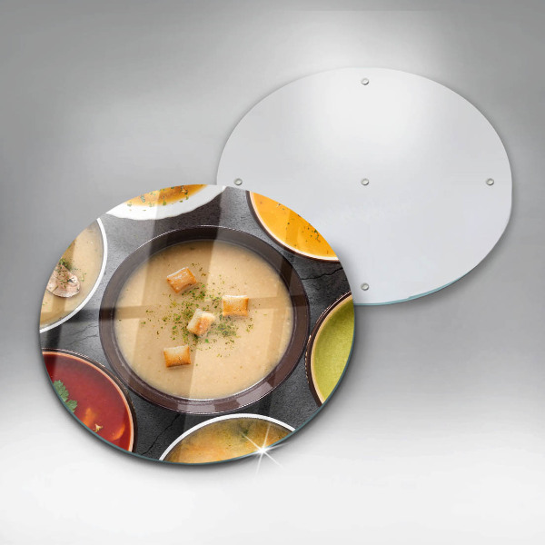 Deska kuchenna Kolorowe zupy