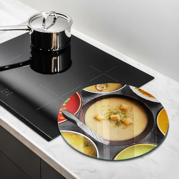 Deska kuchenna Kolorowe zupy