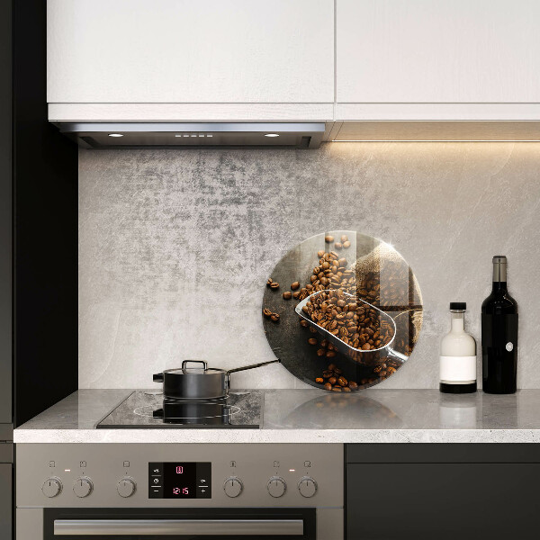 Deska kuchenna szklana Kawa w ziarnach