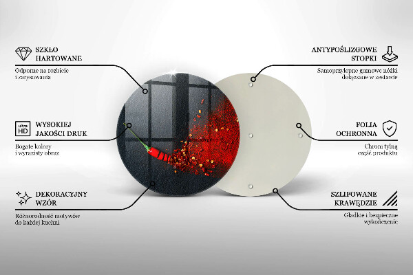 Deska kuchenna szklana Papryka chili
