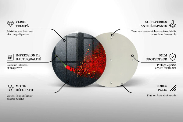 Deska kuchenna szklana Papryka chili