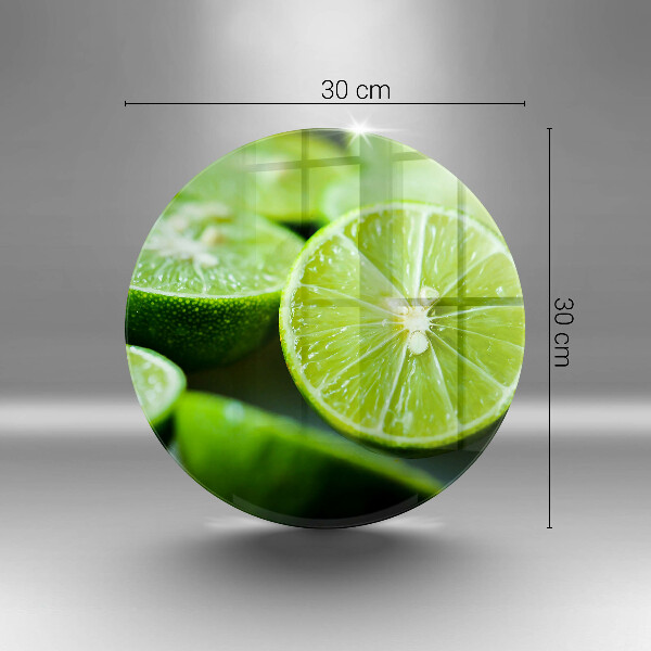 Deska kuchenna szklana Cytrusy limonki