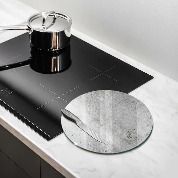 Szklana deska kuchenna Tekstura beton