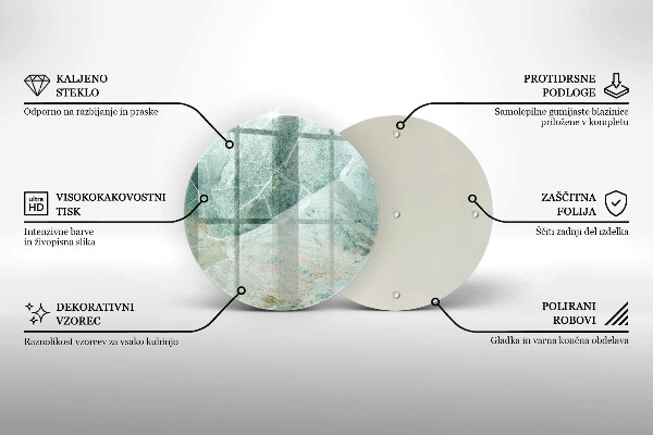 Deska kuchenna szklana Struktura kamień