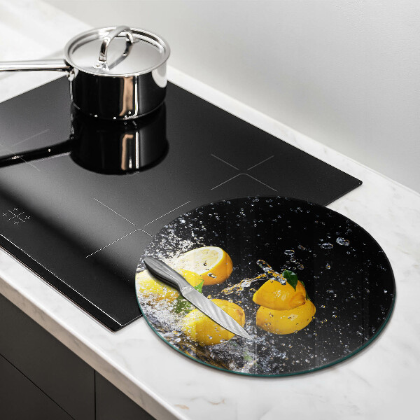 Deska kuchenna szklana Soczyste owoce cytryny