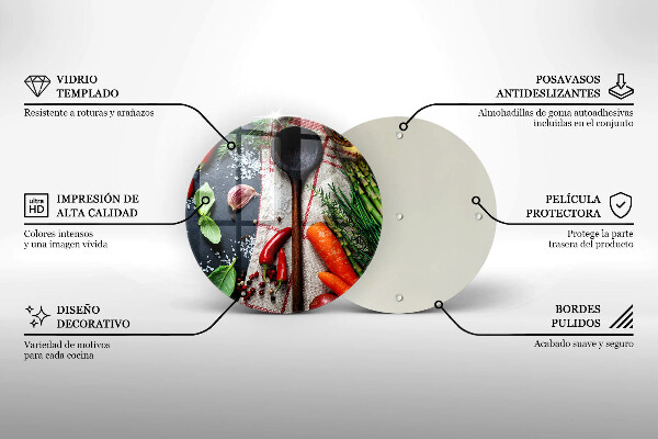 Deska kuchenna szklana Kuchnia jedzenie