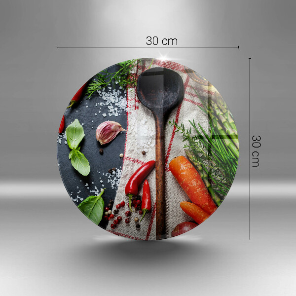 Deska kuchenna szklana Kuchnia jedzenie