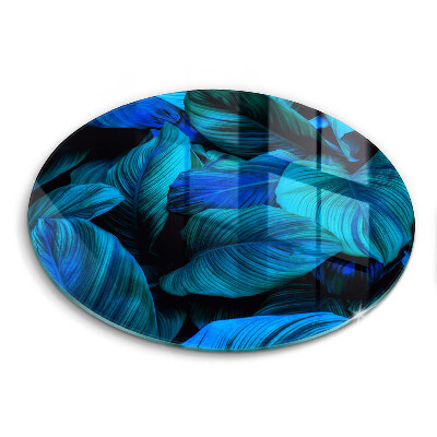 Deska kuchenna szklana Liście roślinność dżungli