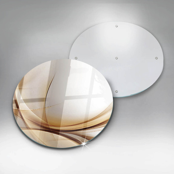 Deska kuchenna szklana Abstrakcja kształty