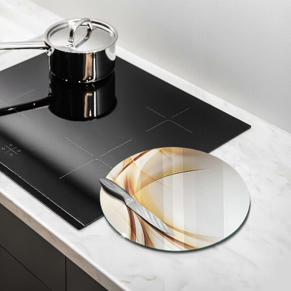 Deska kuchenna szklana Abstrakcja kształty