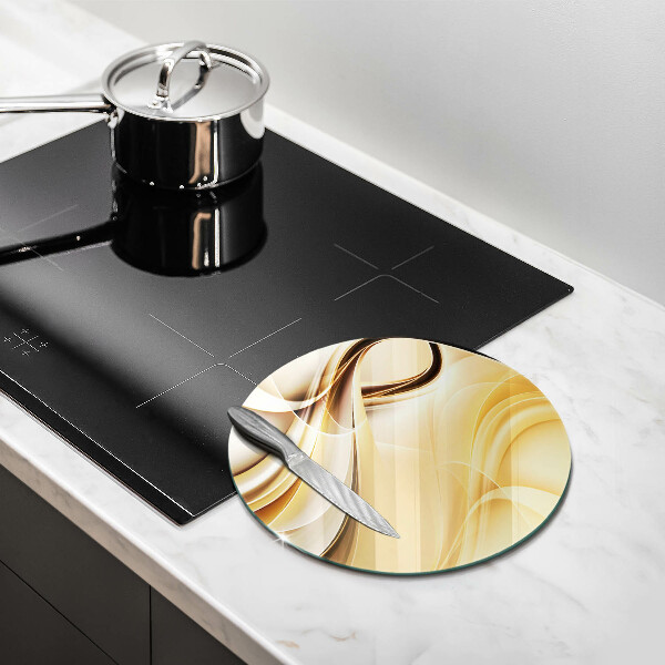 Deska kuchenna szklana Abstrakcja dym