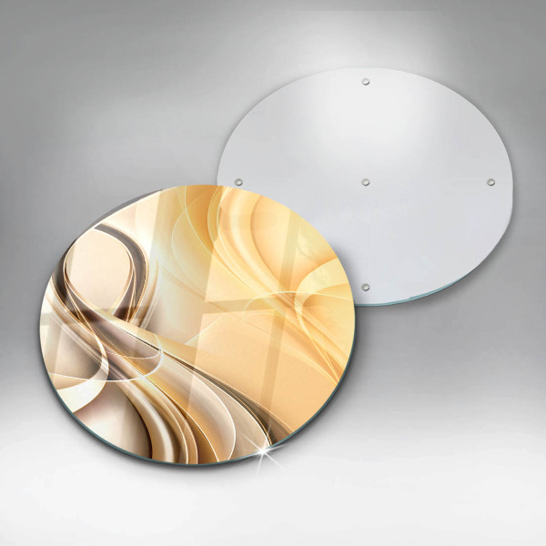 Deska kuchenna szklana Abstrakcja dym