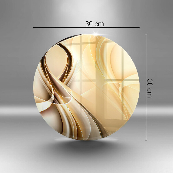 Deska kuchenna szklana Abstrakcja dym