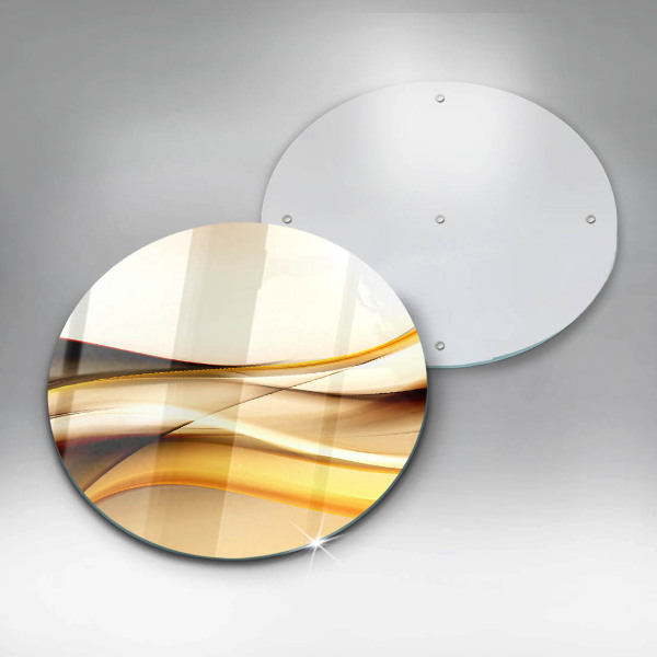 Deska kuchenna szklana Abstrakcja dym linie