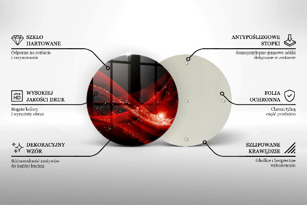 Deska kuchenna szklana Abstrakcja nowoczesna